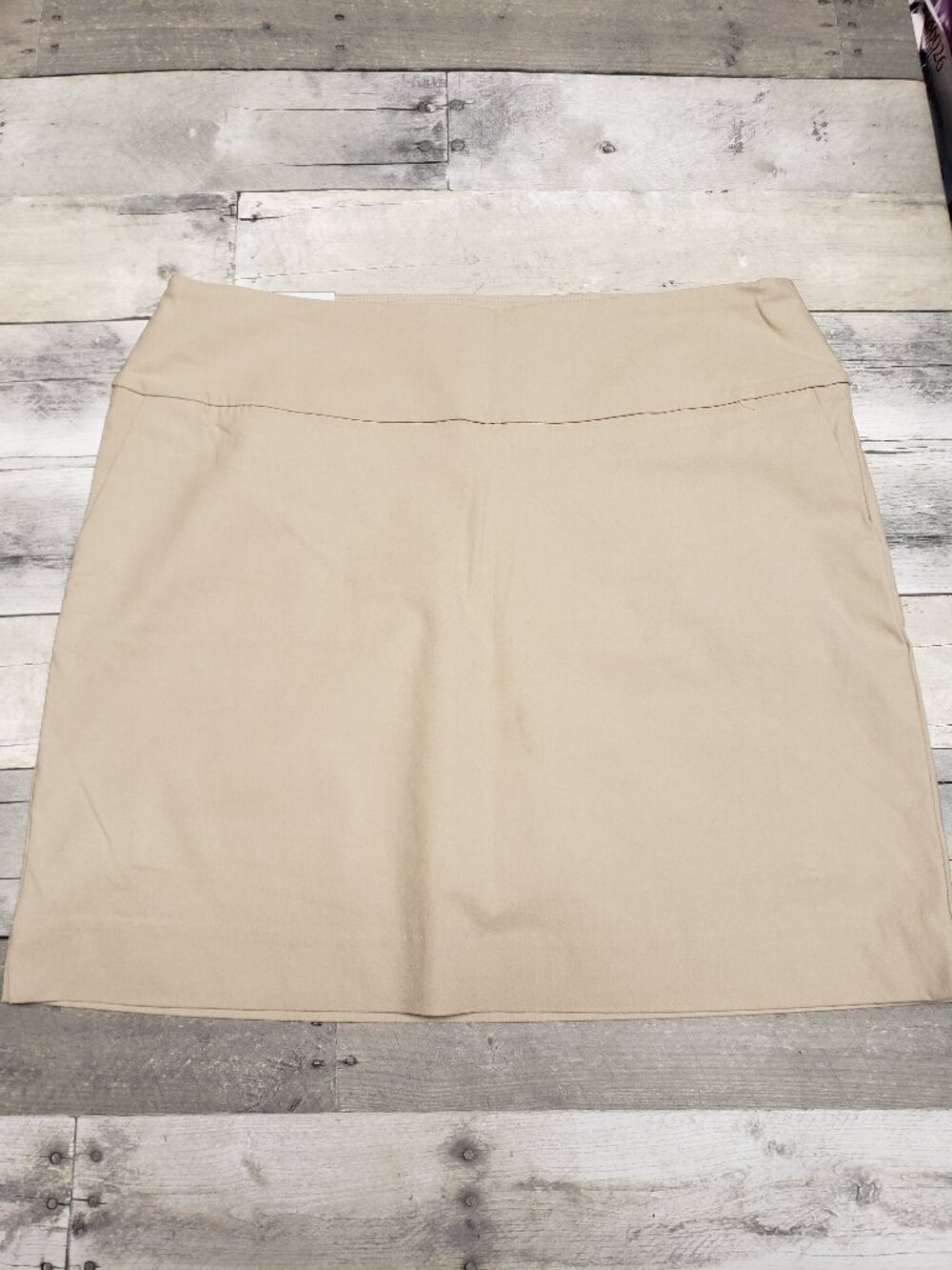 UP! Women's Tummy Control Tan Skort - Size L